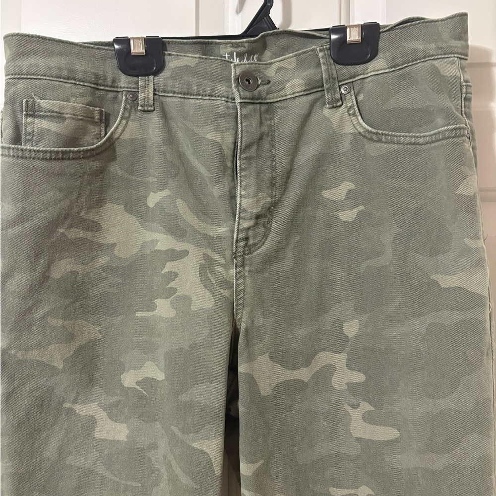Camouflage Green Women’s Jeans